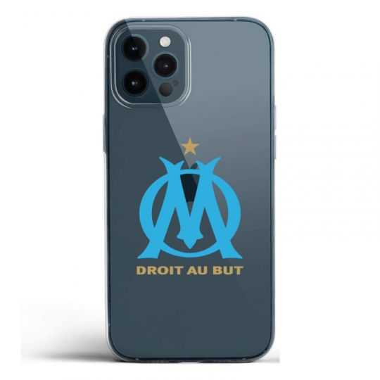 Coque Transparente Pour Iphone 12 / 12 Pro Olympique Marseille OM