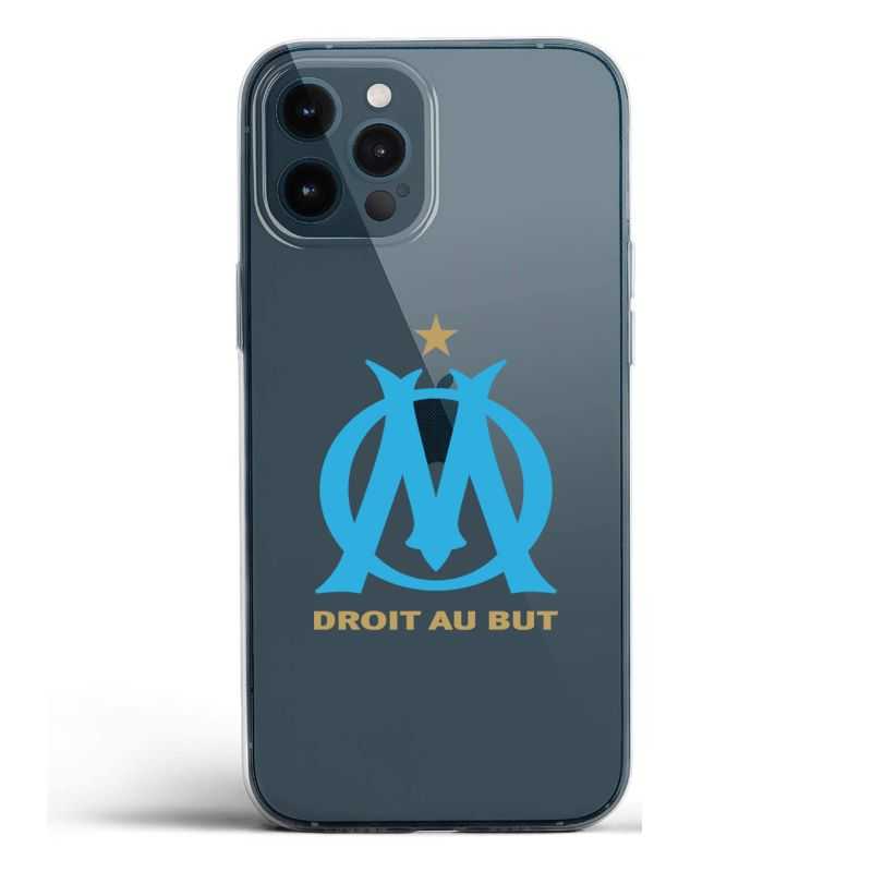 Coque Transparente Pour Iphone 12 / 12 Pro Olympique Marseille OM