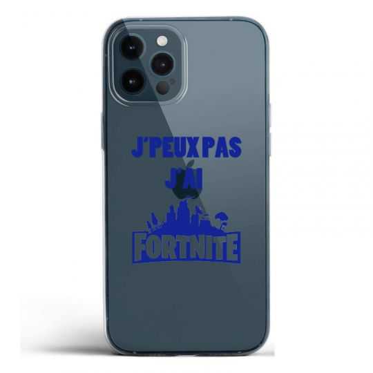 Coque Transparente Pour Iphone 12 / 12 Pro Jpeux pas jai Fortnite