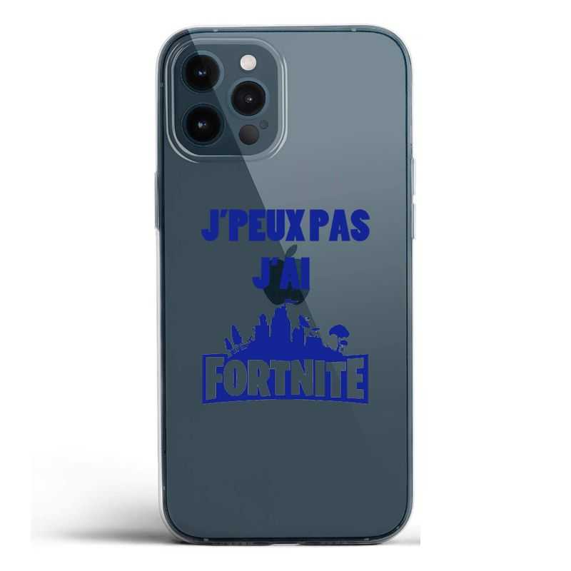 Coque Transparente Pour Iphone 12 / 12 Pro Jpeux pas jai Fortnite