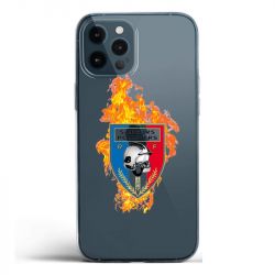 Coque Transparente Pour Iphone 12 / 12 Pro Pompier Feu