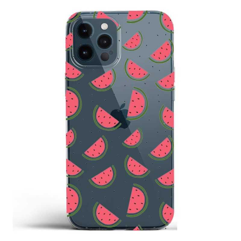 Coque Transparente Pour Iphone 12 / 12 Pro Pasteque