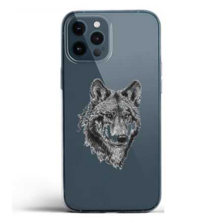 Coque Transparente Pour Iphone 12 / 12 Pro Loup