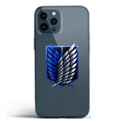Coque Transparente Pour Iphone 12 / 12 Pro Attaque Titan Logo