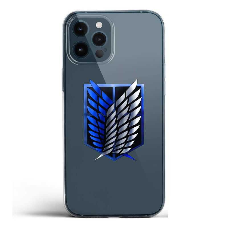 Coque Transparente Pour Iphone 12 / 12 Pro Attaque Titan Logo
