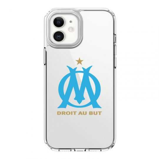 Coque Transparente Pour Iphone 12 Mini Olympique Marseille OM
