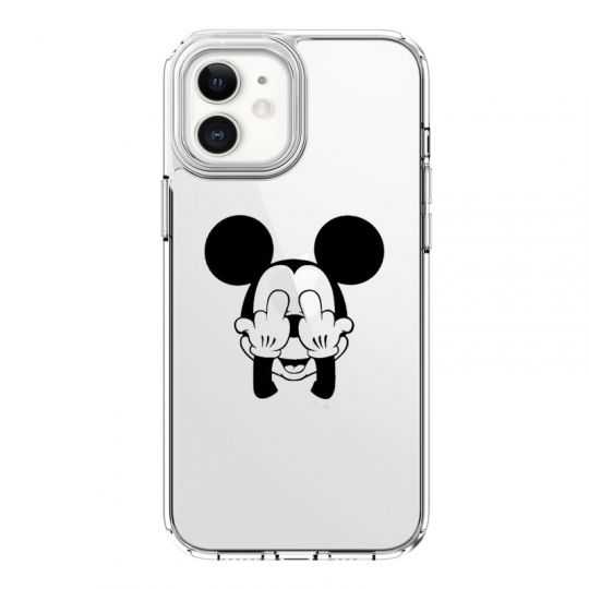 Coque Transparente Pour Iphone 12 Mini Mickey doigt