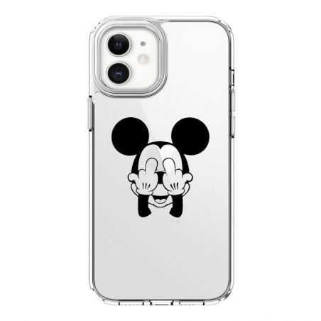Coque Transparente Pour Iphone 12 Mini Mickey doigt