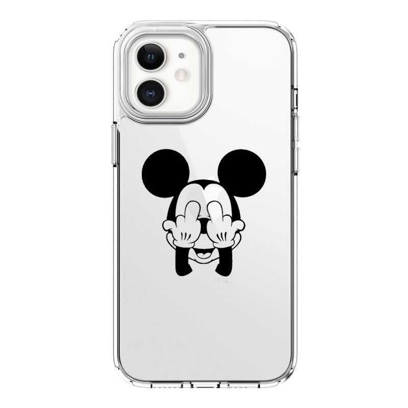 Coque Transparente Pour Iphone 12 Mini Mickey doigt