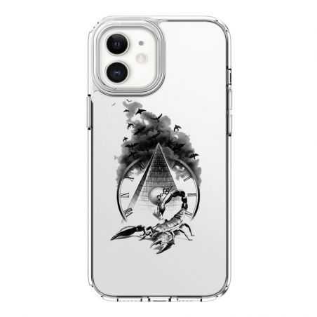 Coque Transparente Pour Iphone 12 Mini Scorpion