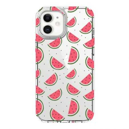 Coque Transparente Pour Iphone 12 Mini Pasteque
