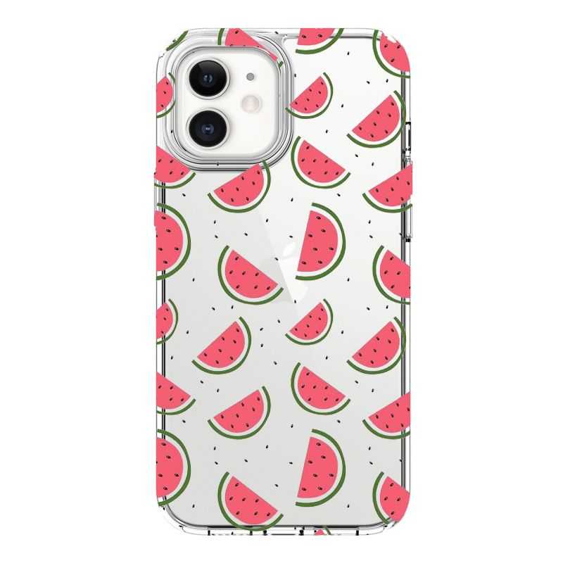 Coque Transparente Pour Iphone 12 Mini Pasteque