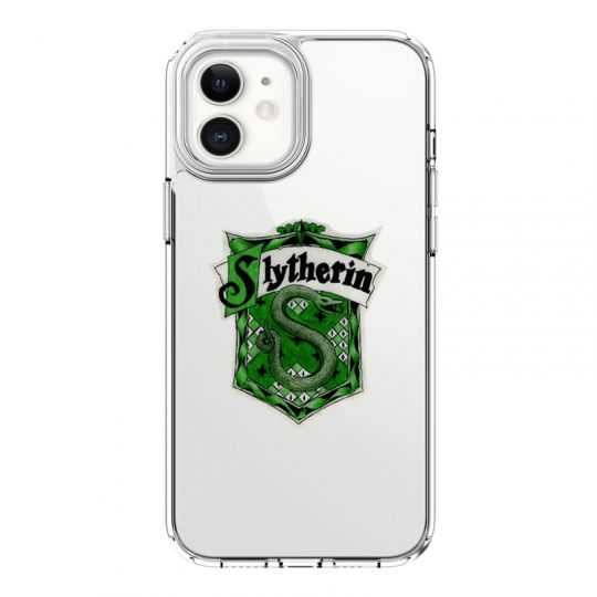 Coque Transparente Pour Iphone 12 Mini Harry Potter Slytherin