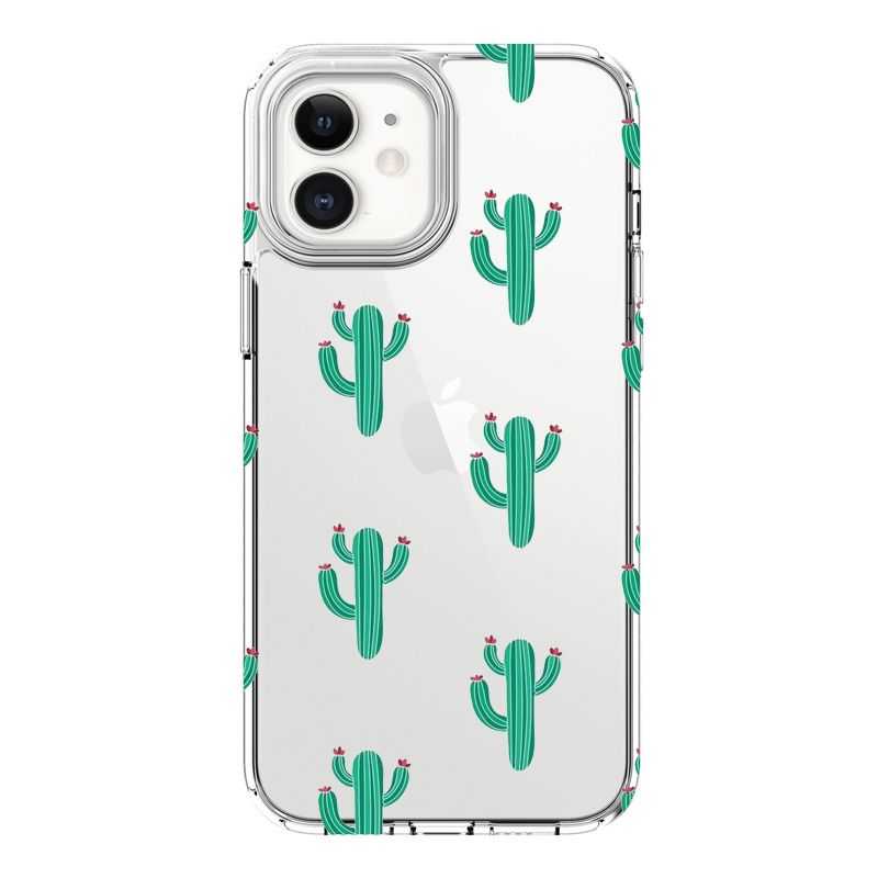 Coque Transparente Pour Iphone 12 Mini Cactus