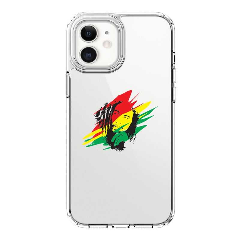 Coque Transparente Pour Iphone 12 Mini Bob Marley Graf