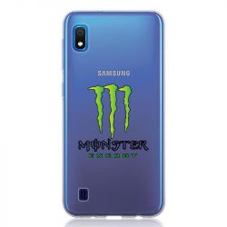 Coque Transparente Pour Samsung Galaxy A10 Monster Energy