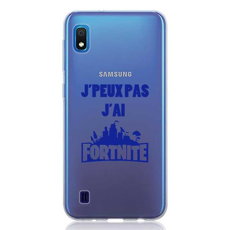 Coque Transparente Pour Samsung Galaxy A10 Jpeux pas jai Fortnite