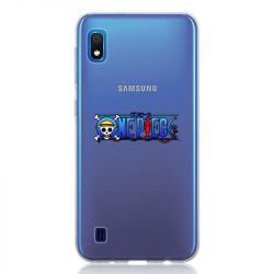 Coque Transparente Pour Samsung Galaxy A10 One Piece Logo