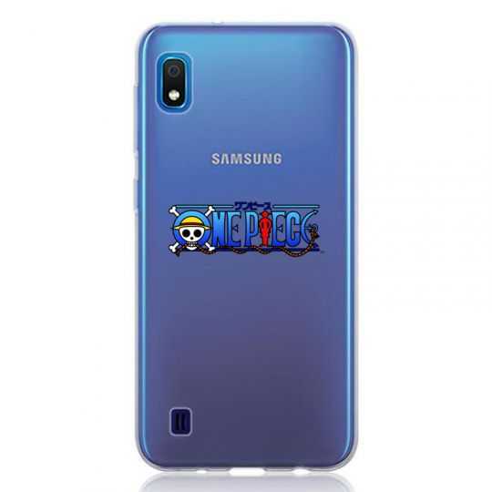 Coque Transparente Pour Samsung Galaxy A10 One Piece Logo