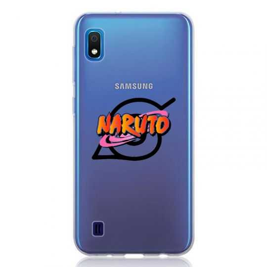 Coque Transparente Pour Samsung Galaxy A10 Naruto Logo