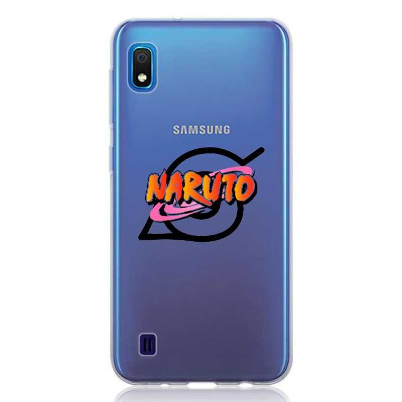 Coque Transparente Pour Samsung Galaxy A10 Naruto Logo