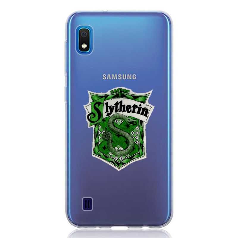 Coque Transparente Pour Samsung Galaxy A10 Harry Potter Slytherin