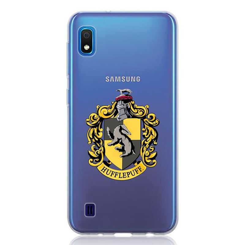 Coque Transparente Pour Samsung Galaxy A10 Harry Potter Hufflepuff