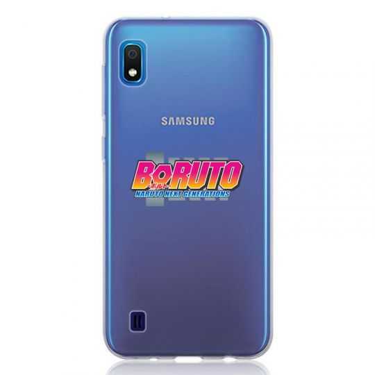 Coque Transparente Pour Samsung Galaxy A10 Boruto Logo