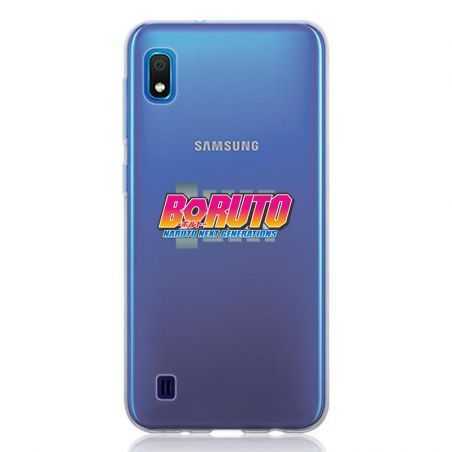 Coque Transparente Pour Samsung Galaxy A10 Boruto Logo