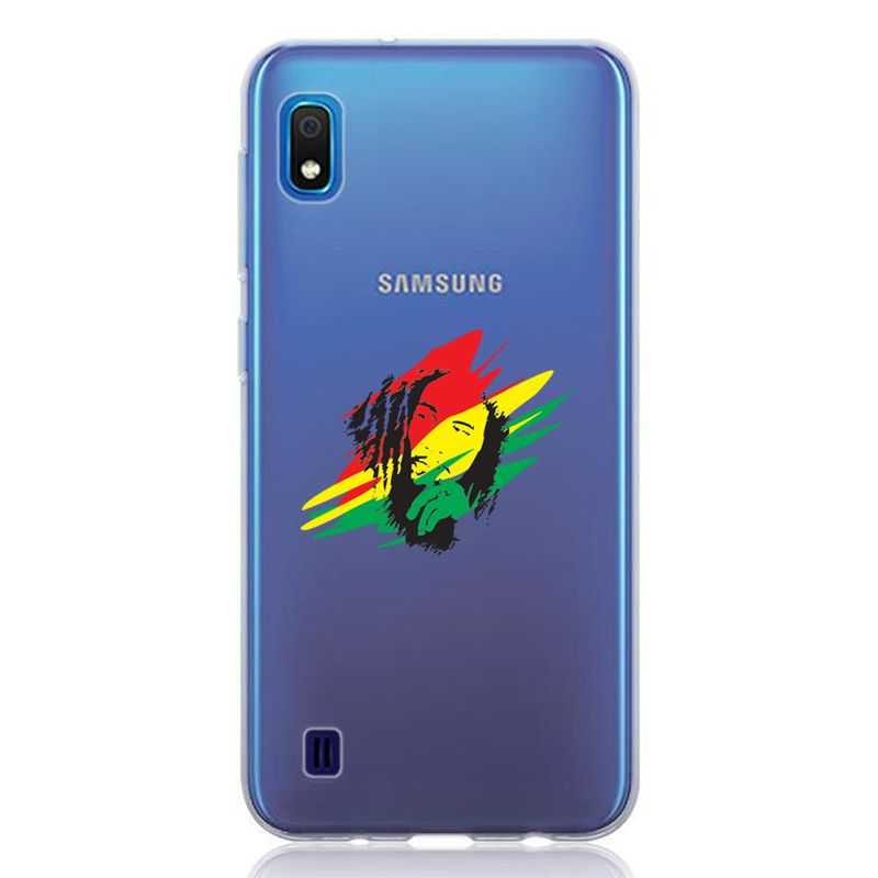 Coque Transparente Pour Samsung Galaxy A10 Bob Marley Graf