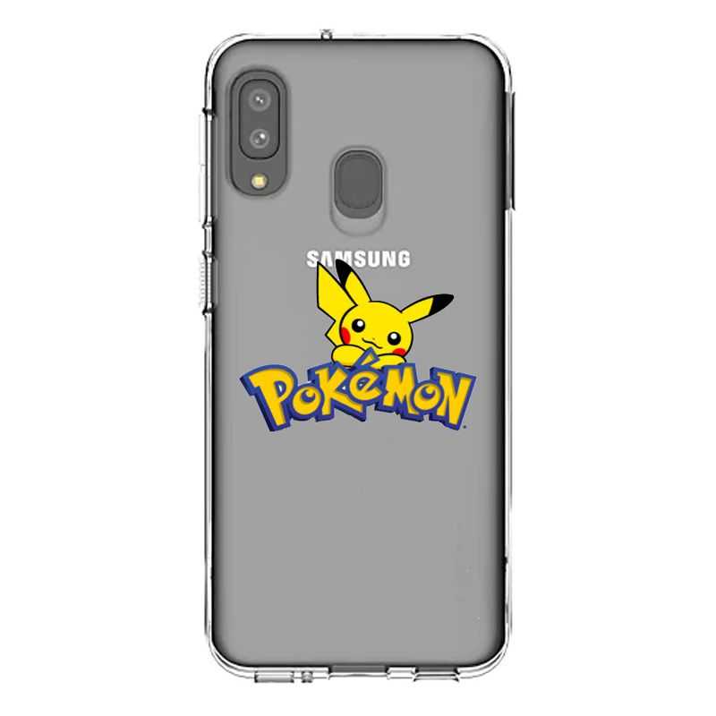 Coque Transparente Pour Samsung Galaxy A20e Pokemon