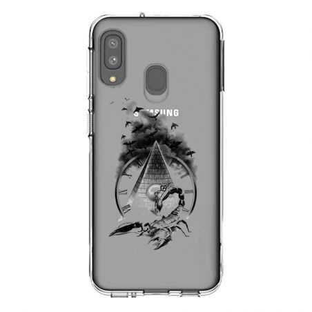 Coque Transparente Pour Samsung Galaxy A20e Scorpion