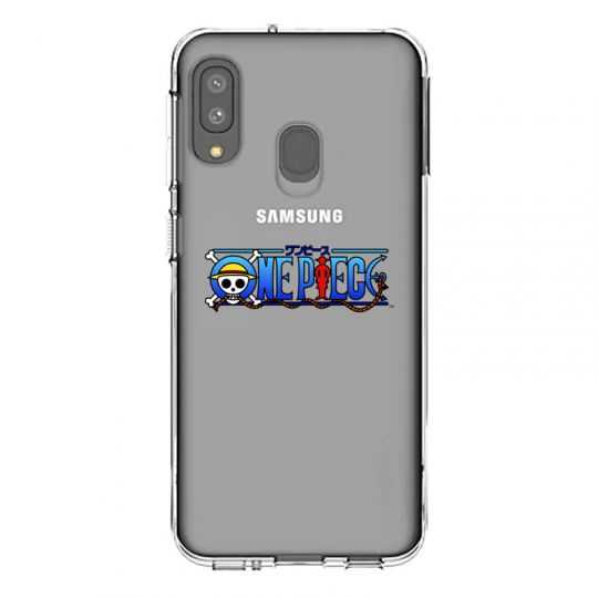 Coque Transparente Pour Samsung Galaxy A20e One Piece Logo