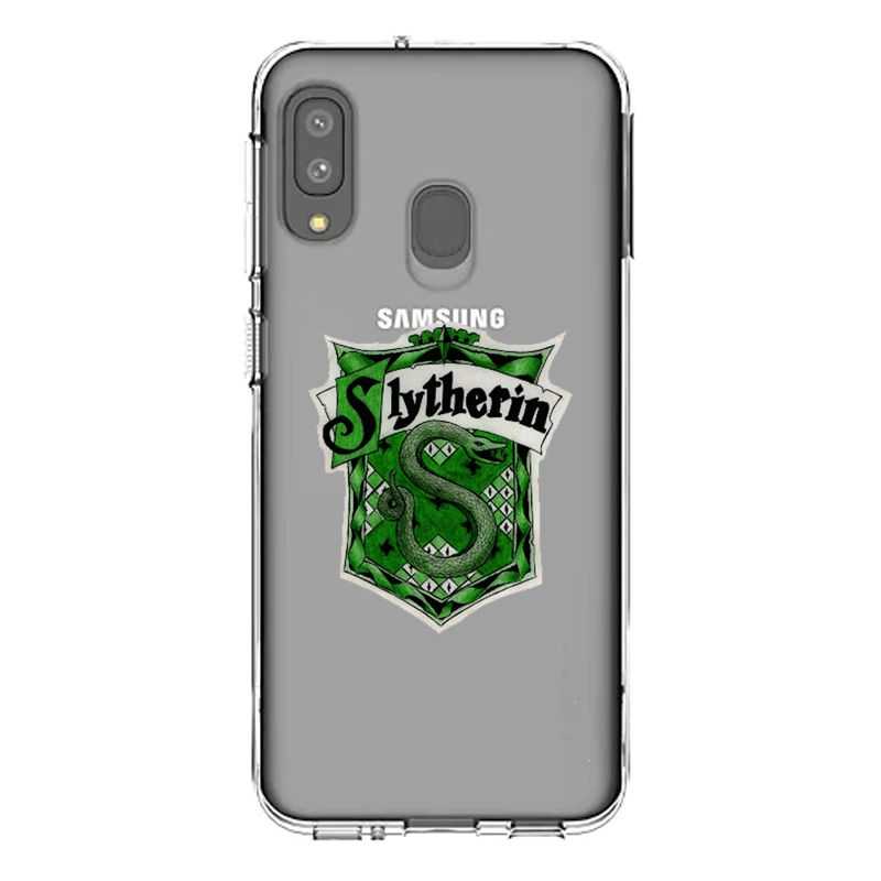 Coque Transparente Pour Samsung Galaxy A20e Harry Potter Slytherin