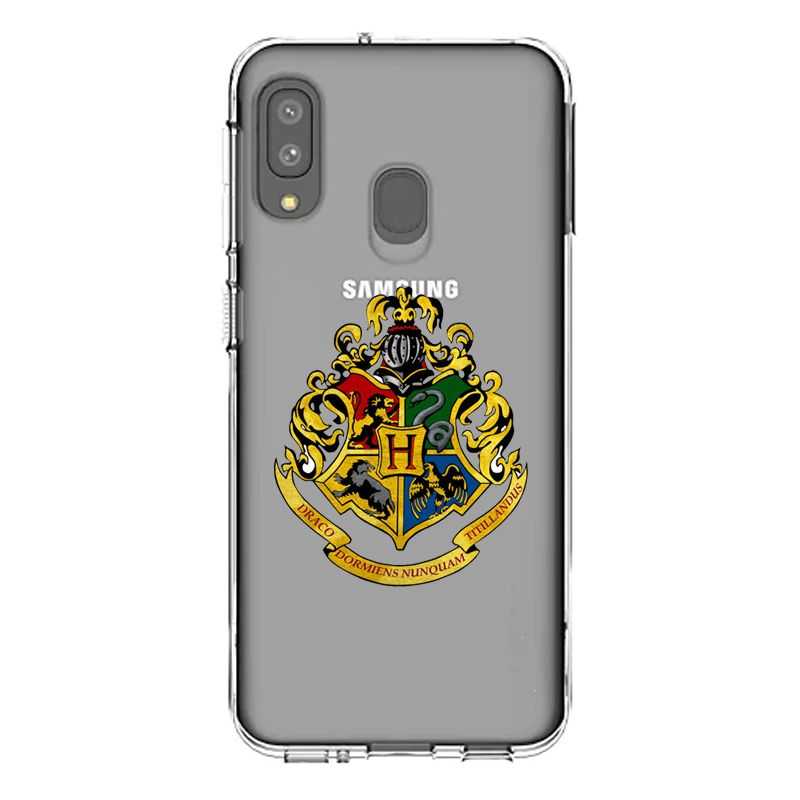 Coque Transparente Pour Samsung Galaxy A20e Harry Potter Poudlard