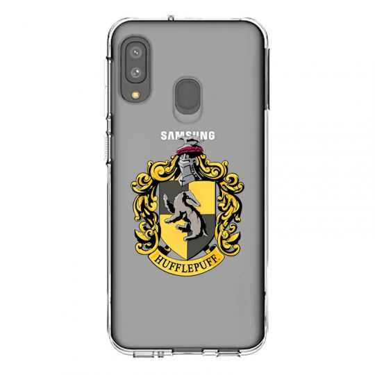 Coque Transparente Pour Samsung Galaxy A20e Harry Potter Hufflepuff