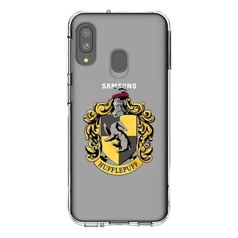 Coque Transparente Pour Samsung Galaxy A20e Harry Potter Hufflepuff