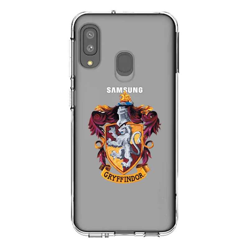 Coque Transparente Pour Samsung Galaxy A20e Harry Potter Griffindor