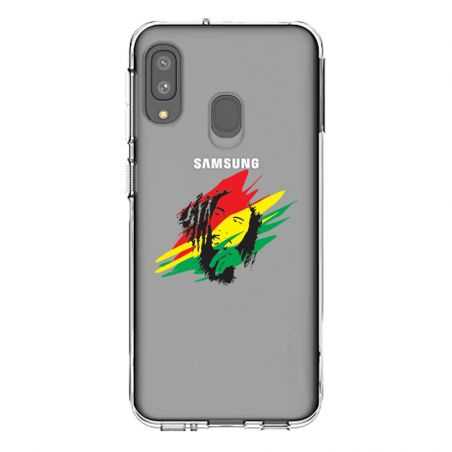 Coque Transparente Pour Samsung Galaxy A20e Bob Marley Graf