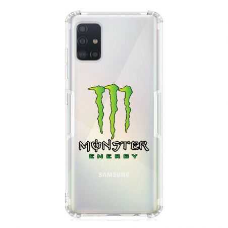 Coque Transparente Pour Samsung Galaxy A51 4G Monster Energy
