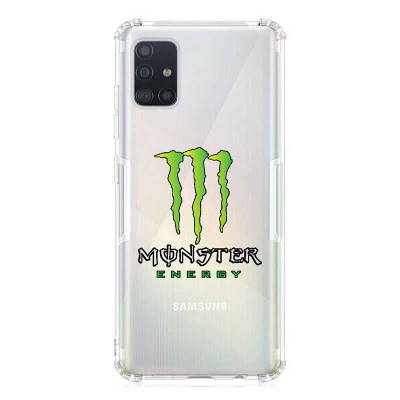 Coque Transparente Pour Samsung Galaxy A51 4G Monster Energy