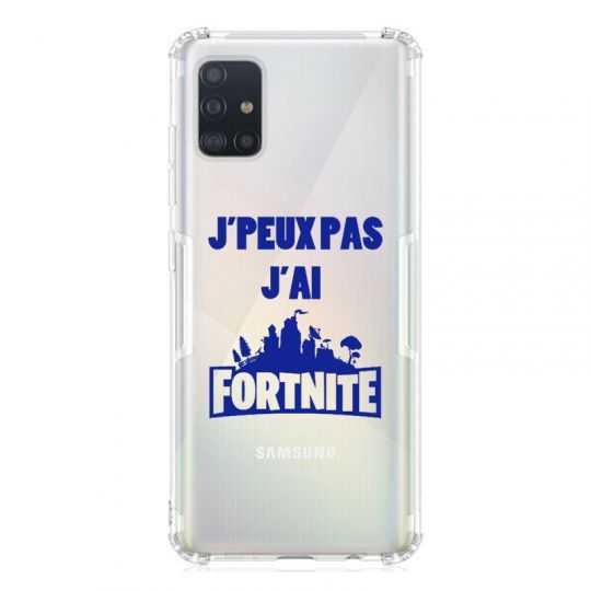 Coque Transparente Pour Samsung Galaxy A51 4G Jpeux pas jai Fortnite