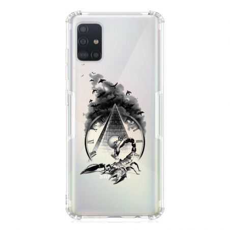 Coque Transparente Pour Samsung Galaxy A51 4G Scorpion