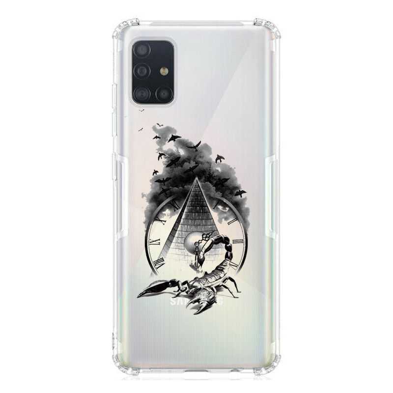 Coque Transparente Pour Samsung Galaxy A51 4G Scorpion