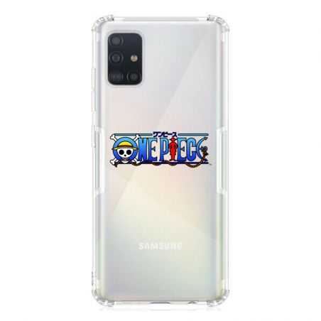 Coque Transparente Pour Samsung Galaxy A51 4G One Piece Logo