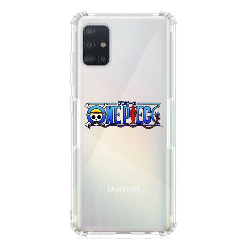 Coque Transparente Pour Samsung Galaxy A51 4G One Piece Logo