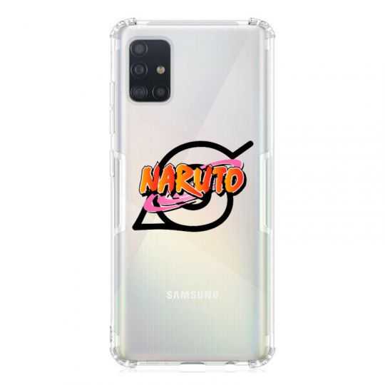 Coque Transparente Pour Samsung Galaxy A51 4G Naruto Logo