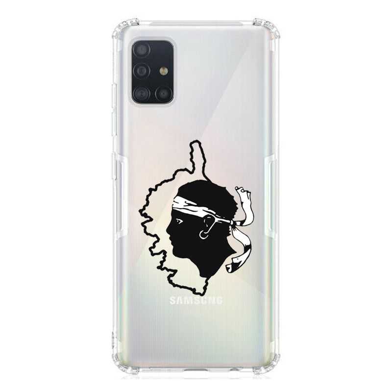 Coque Transparente Pour Samsung Galaxy A51 4G Corse