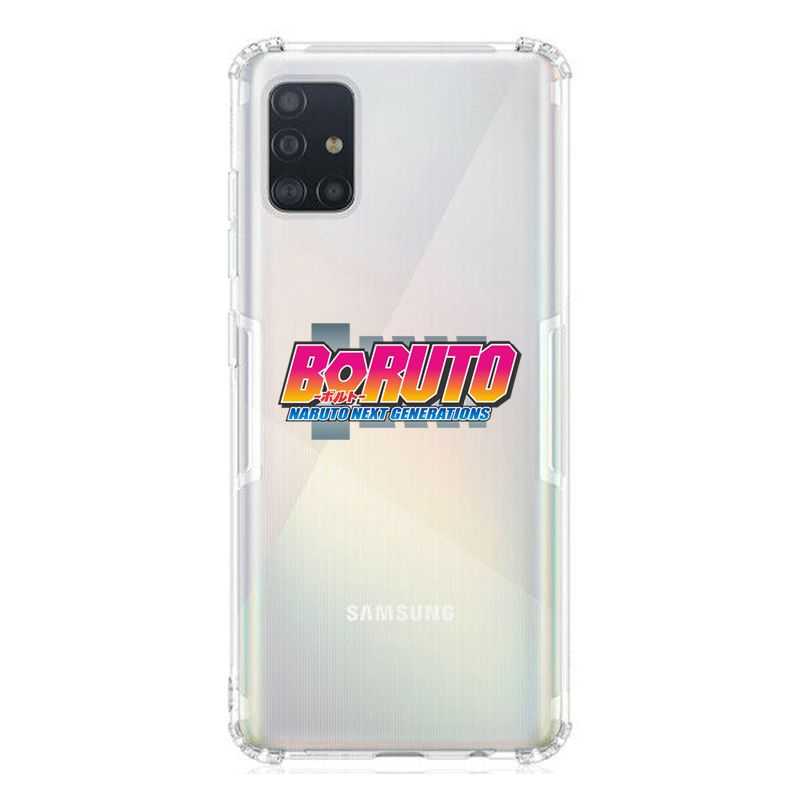 Coque Transparente Pour Samsung Galaxy A51 4G Boruto Logo