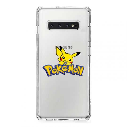 Coque Transparente Pour Samsung Galaxy S10 Pokemon